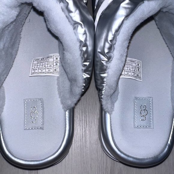 UGG Hi Shine Puffer Spaceslider Slides Slipper Shoes - Size 9 - Picture 5 of 9